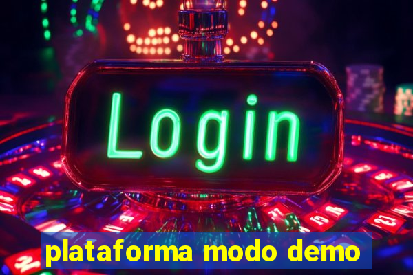 plataforma modo demo